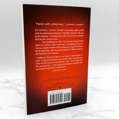 The Postman Always Rings Twice by James M. Cain [TRADE PAPERBACK] 1992 • Black Lizard / Vintage Crime