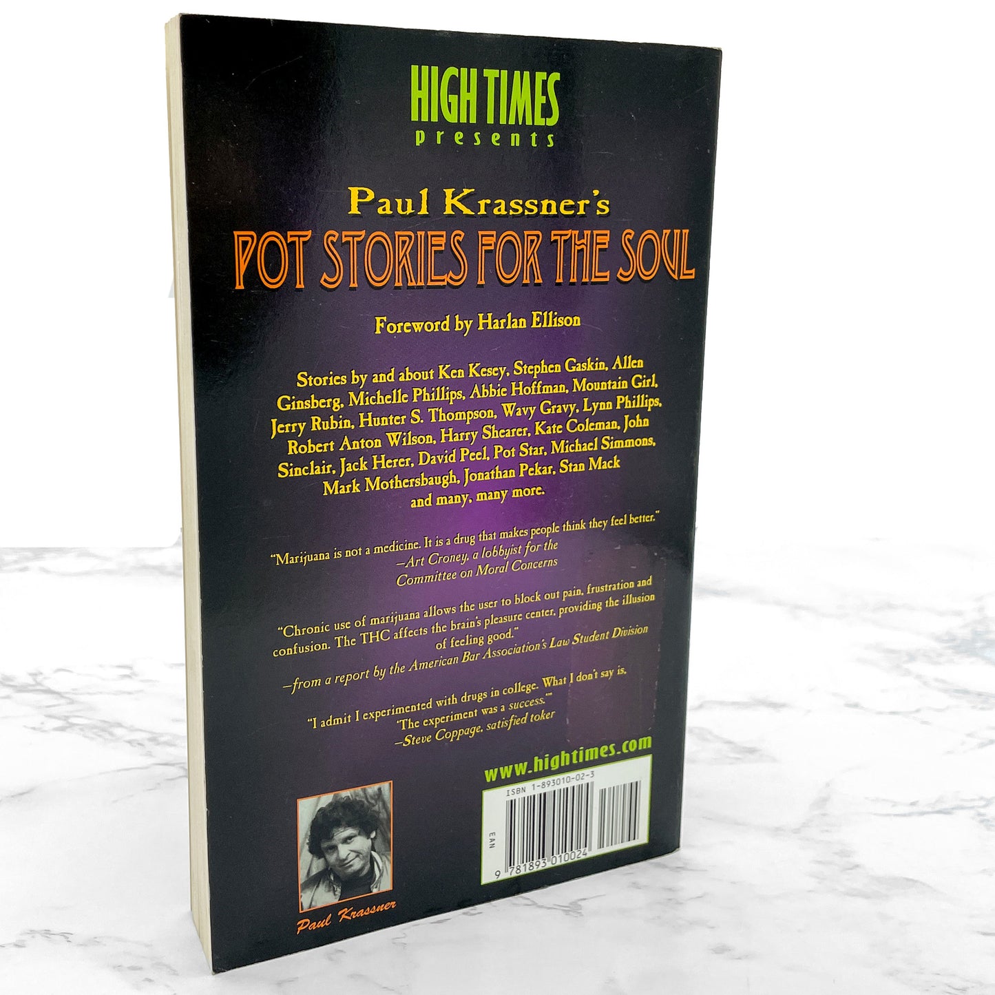 High Times Presents Paul Krassner's Pot Stories for the Soul [FIRST EDITION PAPERBACK] 1999