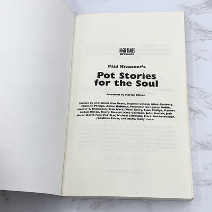 High Times Presents Paul Krassner's Pot Stories for the Soul [FIRST EDITION PAPERBACK] 1999