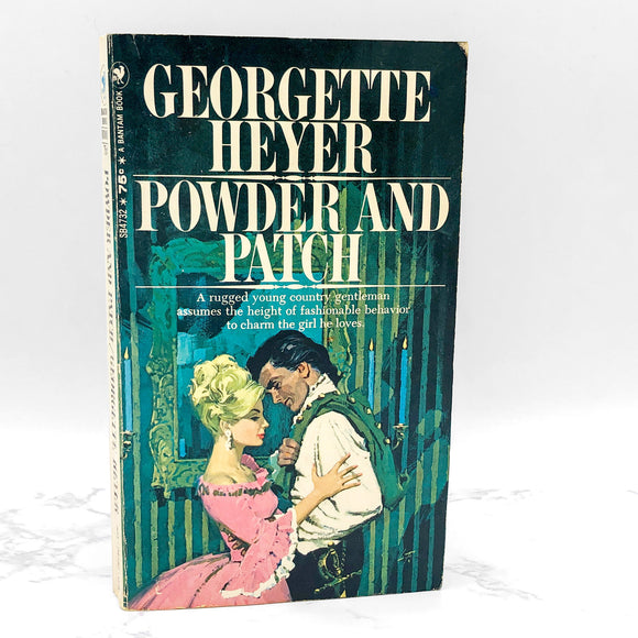 Powder and Patch by Georgette Heyer [FIRST U.S. PAPERBACK PRINTING] 1969 • Bantam Books