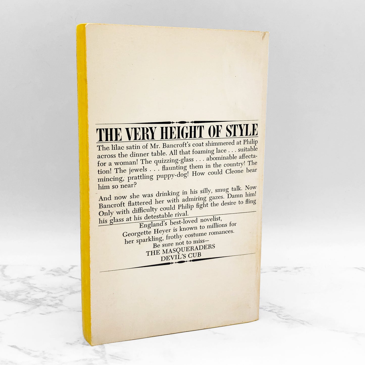 Powder and Patch by Georgette Heyer [FIRST U.S. PAPERBACK PRINTING] 1969 • Bantam Books