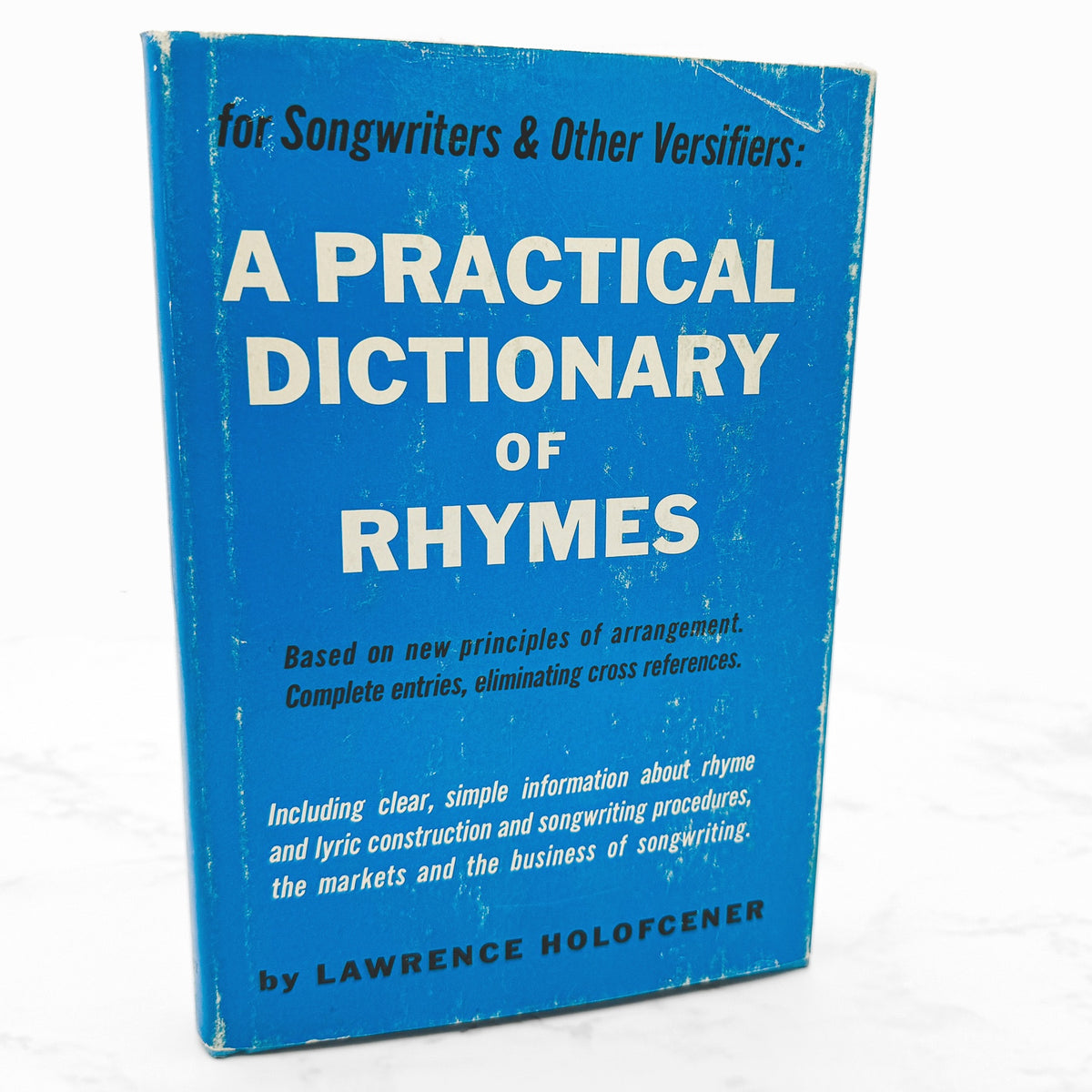 A Practical Dictionary of Rhymes by Lawrence Holofcener [1960 HARDCOVER] • Gramercy
