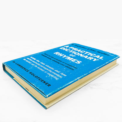 A Practical Dictionary of Rhymes by Lawrence Holofcener [1960 HARDCOVER] • Gramercy