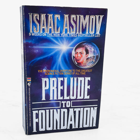 Prelude to Foundation by Isaac Asimov [FIRST PAPERBACK PRINTING] 1989 • Bantam Spectra
