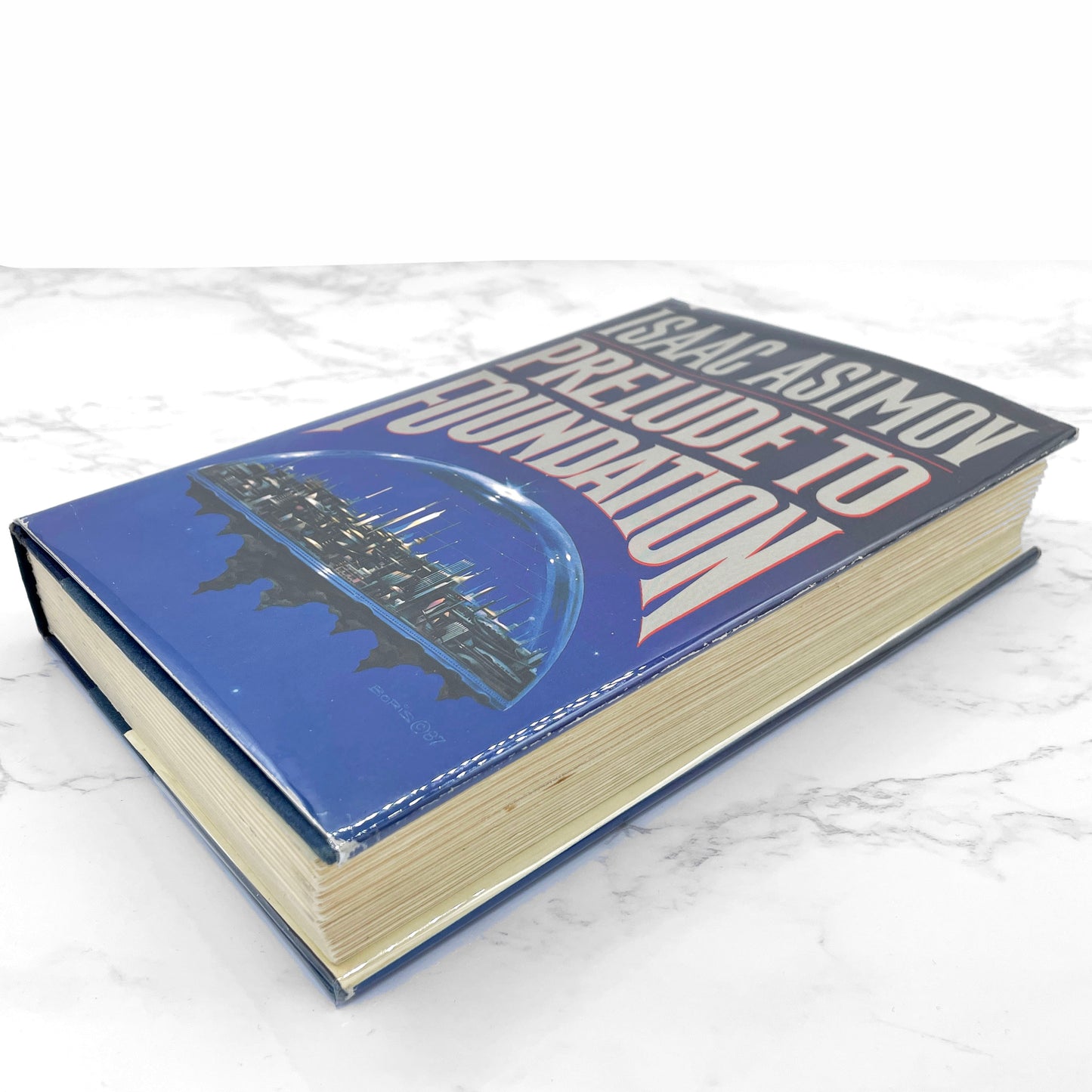 Prelude to Foundation by Isaac Asimov [1988 HARDCOVER] BCE • Doubleday •See Condition