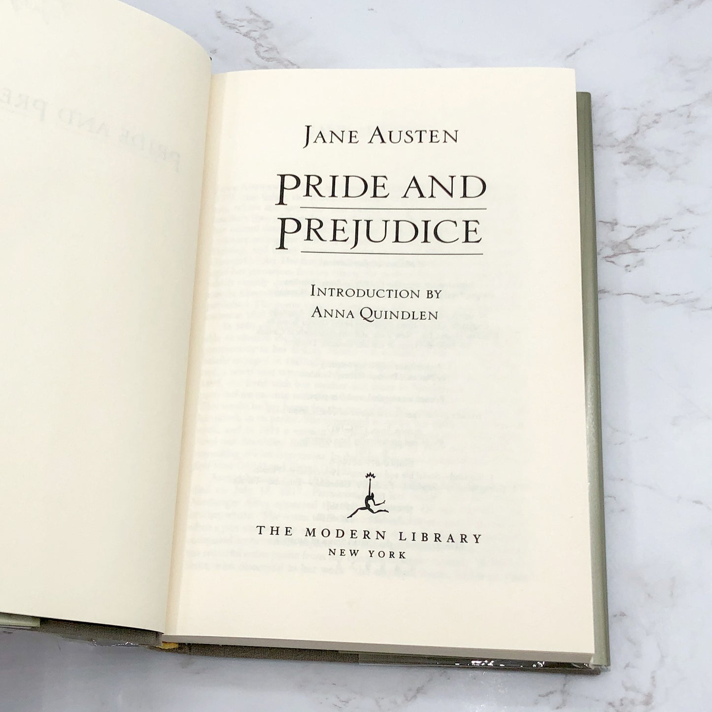 Pride and Prejudice by Jane Austen [BBC TIE-IN HARDCOVER] 1995 • The Modern Library