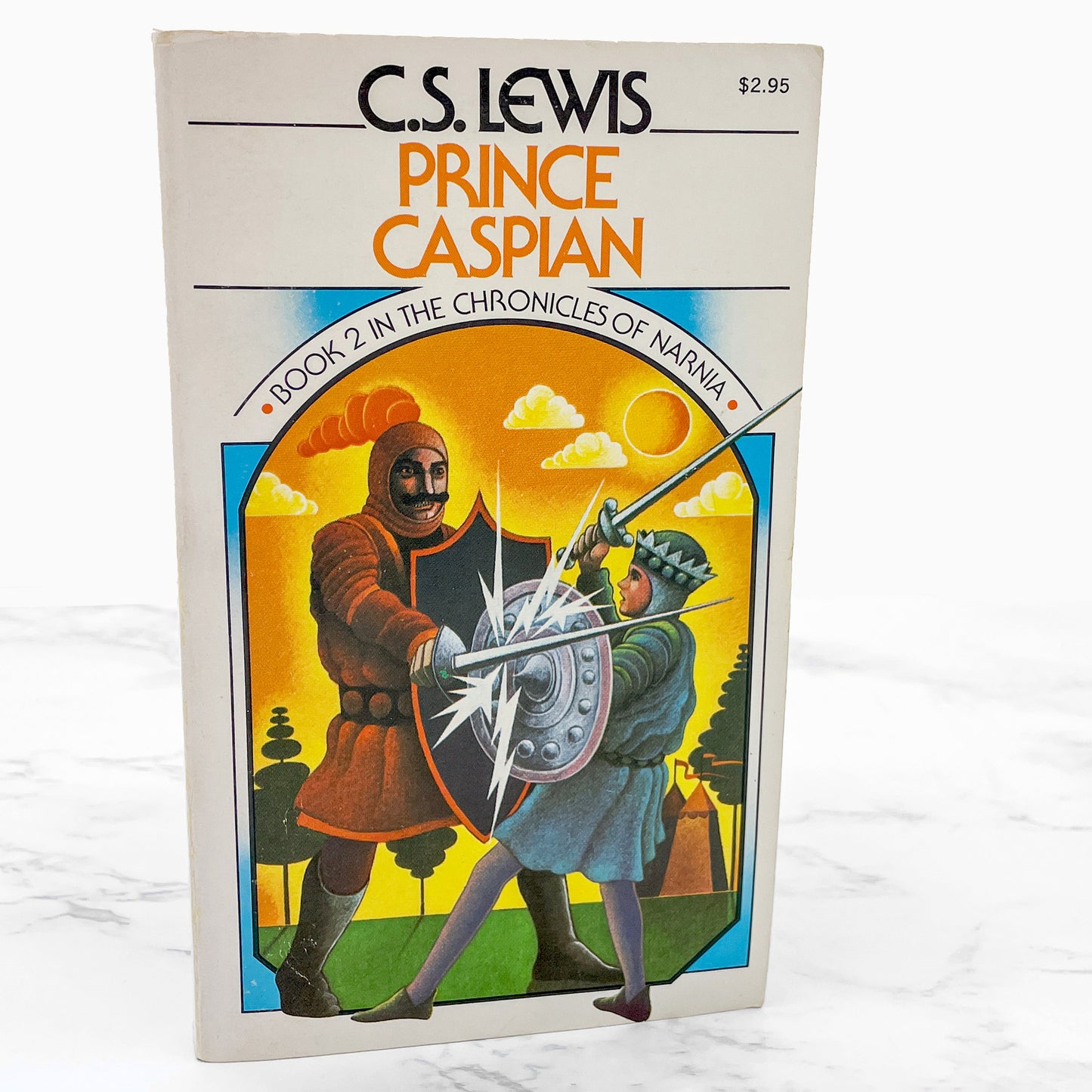 Prince Caspian by C.S. Lewis [1970 PAPERBACK] • Collier • Chronicles of Narnia #2