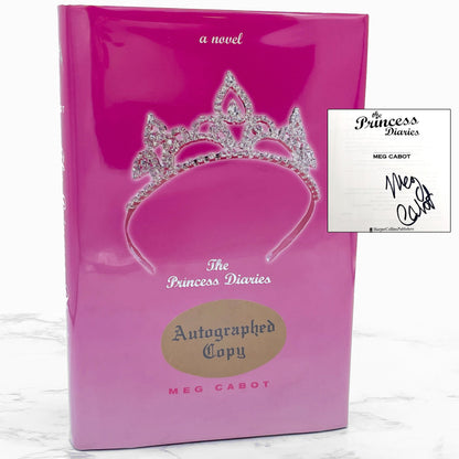 The Princess Diaries by Meg Cabot SIGNED! [FIRST EDITION] 2000 • HarperCollins