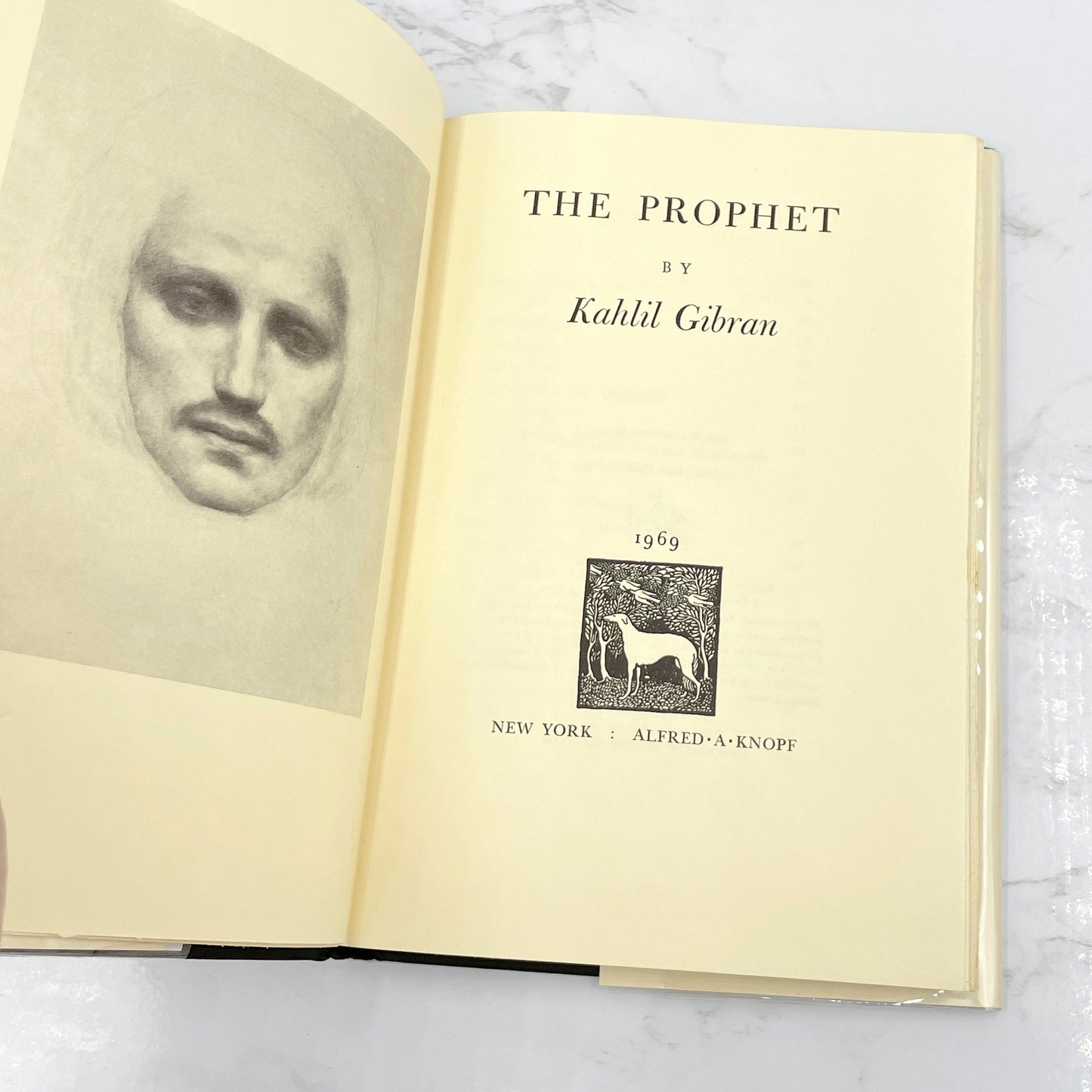 The Prophet by Kahlil Gibran [FIRST EDITION] • 83rd Printing / 1969 • Alfred A. Knopf