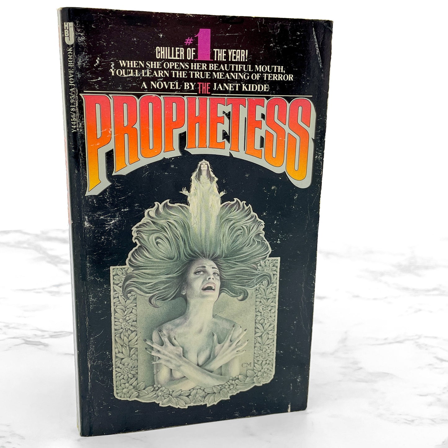 The Prophetess by Janet Kidde [FIRST PAPERBACK PRINTING] 1978 • Jove Horror