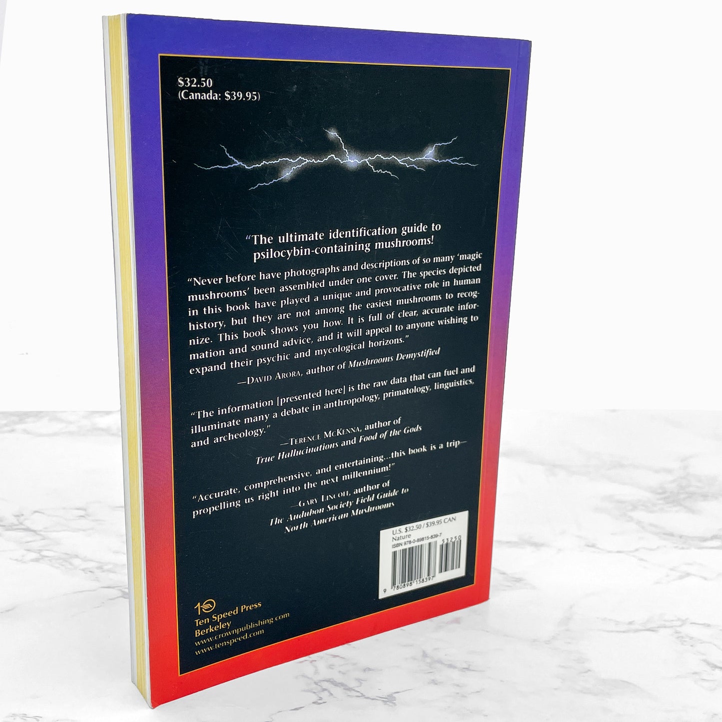 Psilocybin Mushrooms of the World: An Identification Guide by Paul Stamets [FIRST EDITION] 1996 • Ten Speed Press 