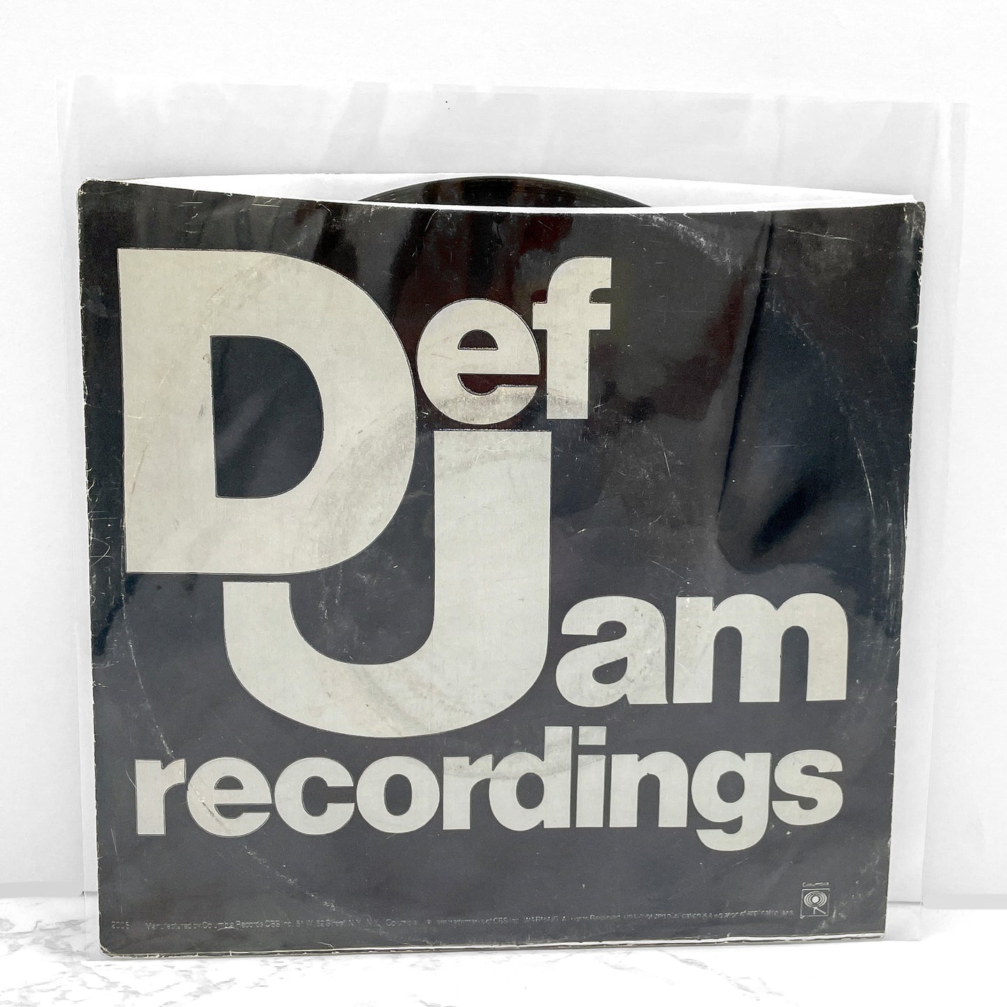 Public Enemy – Black Steel In The Hour Of Chaos b/w Caught Can I Get a Witness [7" VINYL SINGLE] 1988 • Def Jam