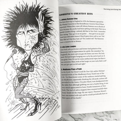 The Official Punk Rock Book of Lists by Amy Wallace & Dick Manitoba [FIRST EDITION] 2007 • Backbeat