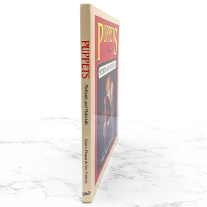 Puppets: Methods & Materials by Cedric Flower & Alan Fortney [FIRST EDITION] 1983 • Davis