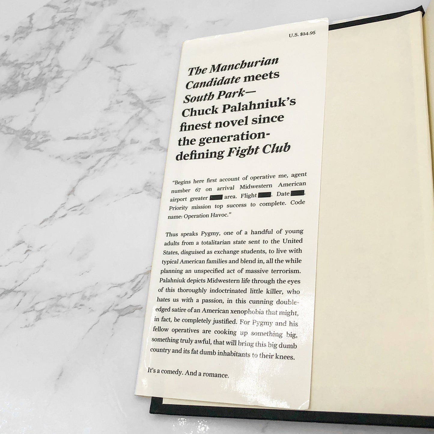 Pygmy by Chuck Palahniuk [FIRST EDITION • FIRST PRINTING] 2009 • Doubleday