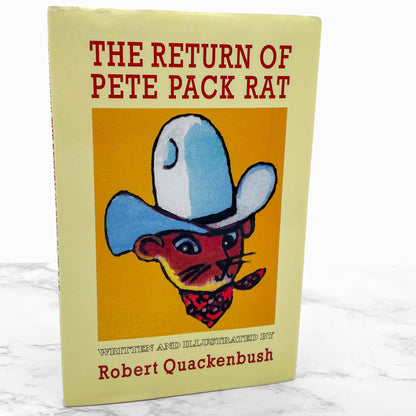 The Return of Pete Pack Rat by Robert M. Quackenbush [FIRST EDITION HARDCOVER TREASURY] 2005 *Condition