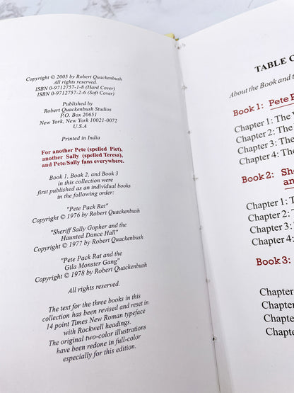 The Return of Pete Pack Rat by Robert M. Quackenbush [FIRST EDITION HARDCOVER TREASURY] 2005 *Condition