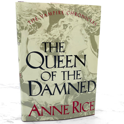 The Queen of the Damned by Anne Rice [1988 HARDCOVER] BCE • Knopf