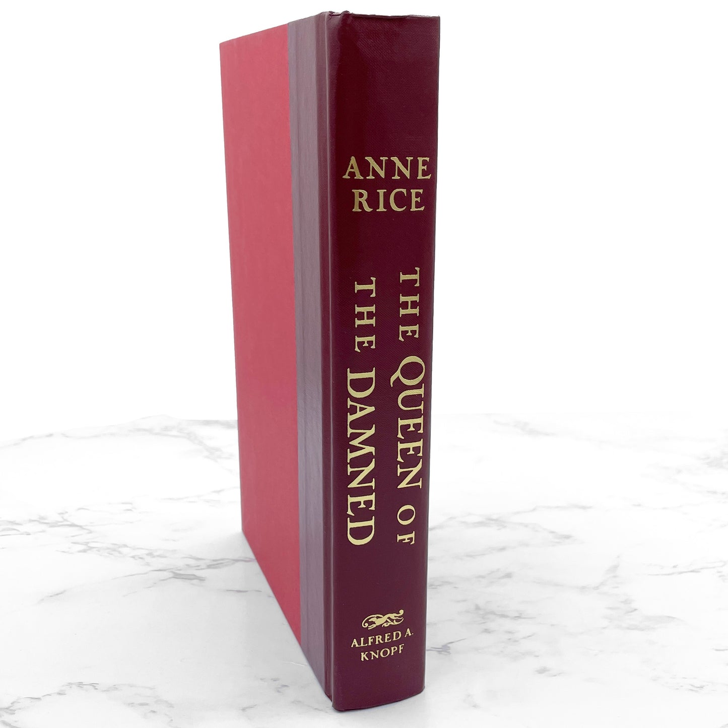 The Queen of the Damned by Anne Rice [1988 HARDCOVER] BCE • Knopf