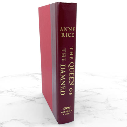 The Queen of the Damned by Anne Rice [1988 HARDCOVER] BCE • Knopf