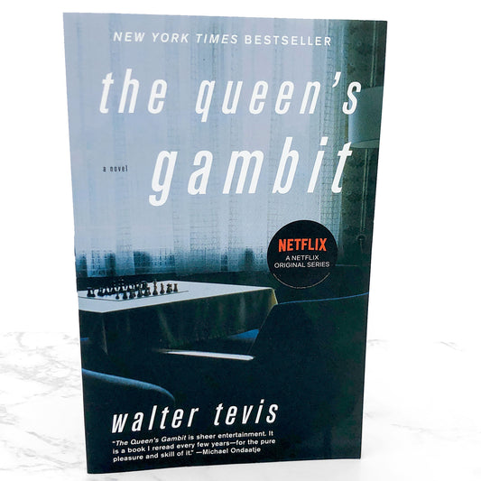 The Queen's Gambit by Walter Tevis [TRADE PAPERBACK RE-PRINT] 2003 • Vintage Contemporaries