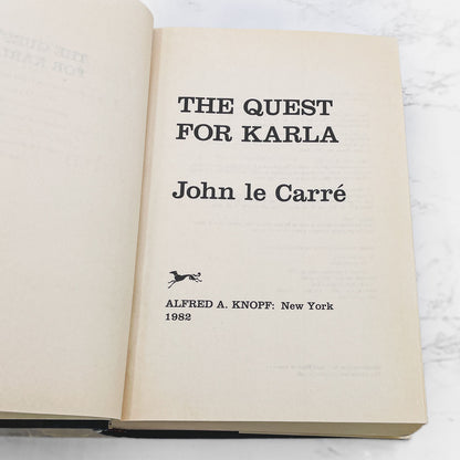 The Quest for Karla (#1-3) by John le Carré [FIRST EDITION• FIRST PRINTING] 1982 • Knopf