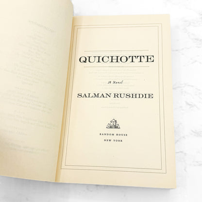 Quichotte by Salman Rushdie [UNCORRECTED PROOF • ADVANCE] 2019 • Random House