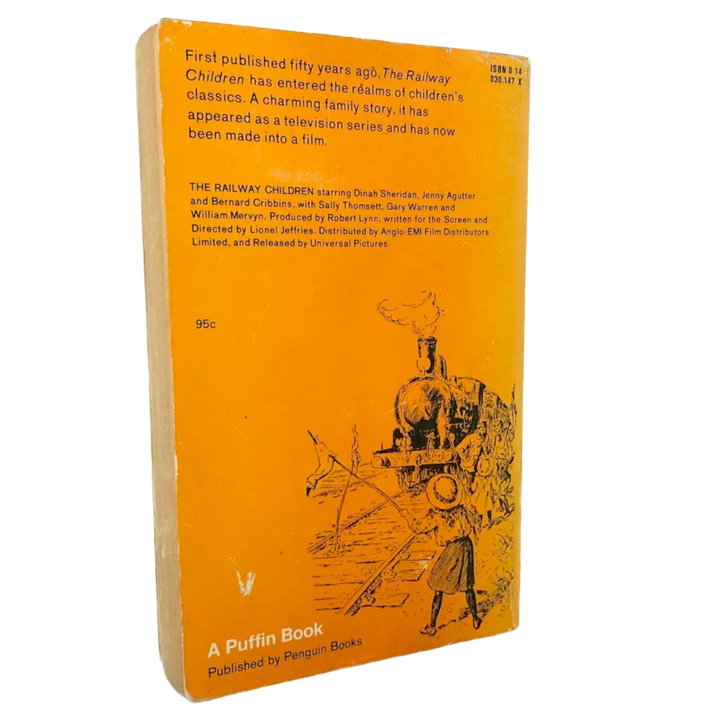 The Railway Children by E. Nesbit [U.K. MOVIE TIE-IN PAPERBACK] 1971 • Penguin