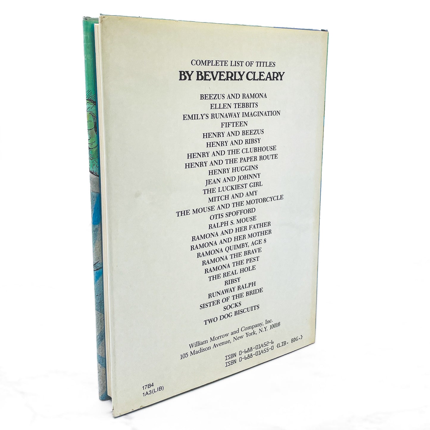 Ralph S. Mouse by Beverly Cleary [FIRST EDITION • FIRST PRINTING] 1982 • William Morrow