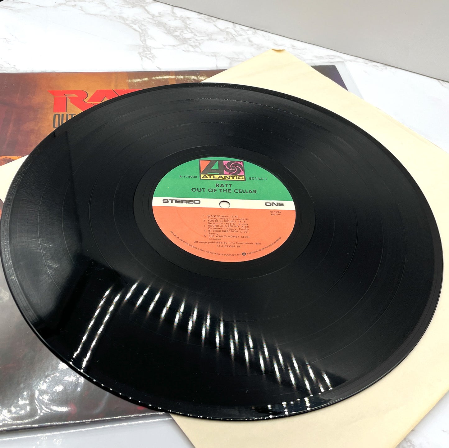 Ratt – Out of the Cellar [VINYL LP] 1984 • Original Pressing! • Atlantic