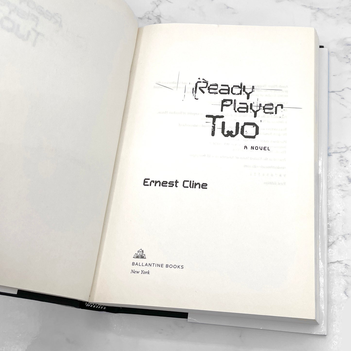 Ready Player Two by Ernest Cline [FIRST EDITION • FIRST PRINTING] 2020 • Ballantine