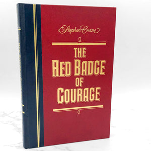 The Red Badge of Courage by Stephen Crane [ILLUSTRATED HARDCOVER] • 1982