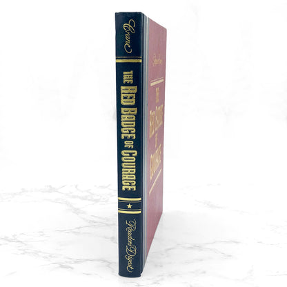 The Red Badge of Courage by Stephen Crane [ILLUSTRATED HARDCOVER] • 1982