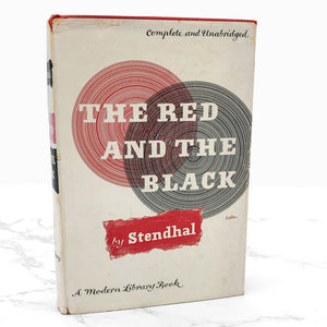 The Red and the Black by Stendhal [1953 HARDCOVER] • The Modern Library #157 *See Condition