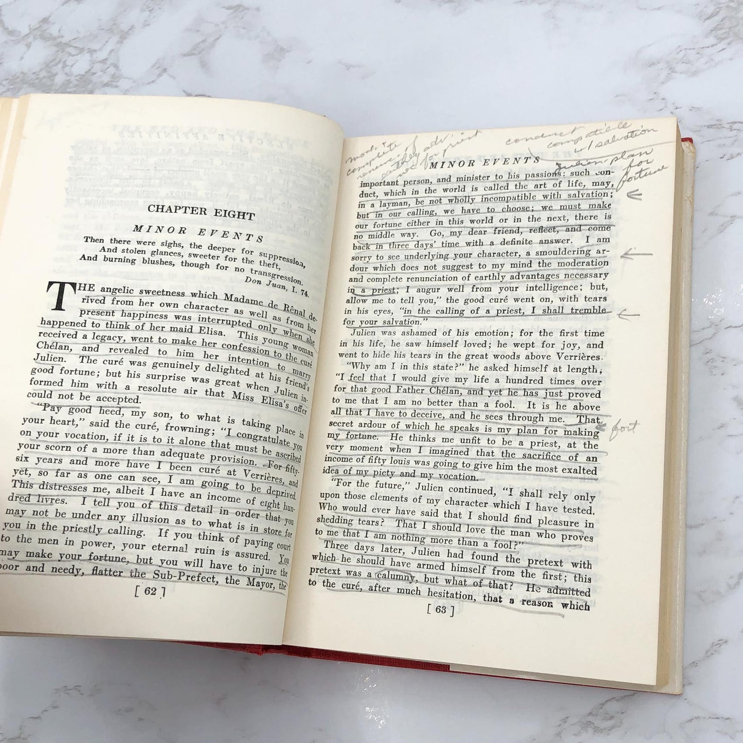 The Red and the Black by Stendhal [1953 HARDCOVER] • The Modern Library #157 *See Condition