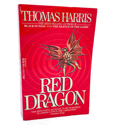 Red Dragon by Thomas Harris [1990 PAPERBACK] Dell • Hannibal #1