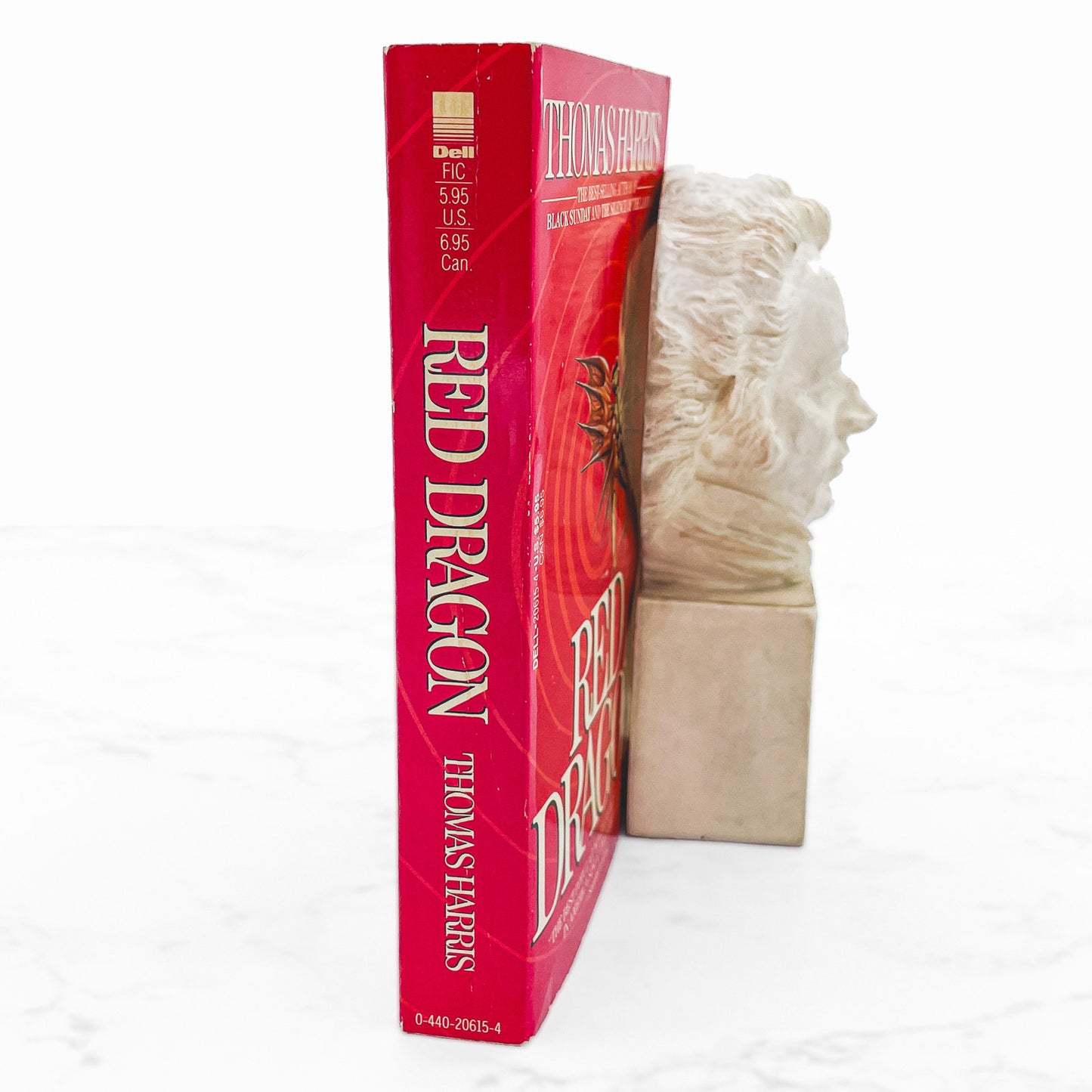 Red Dragon by Thomas Harris [1990 PAPERBACK] Dell • Hannibal #1