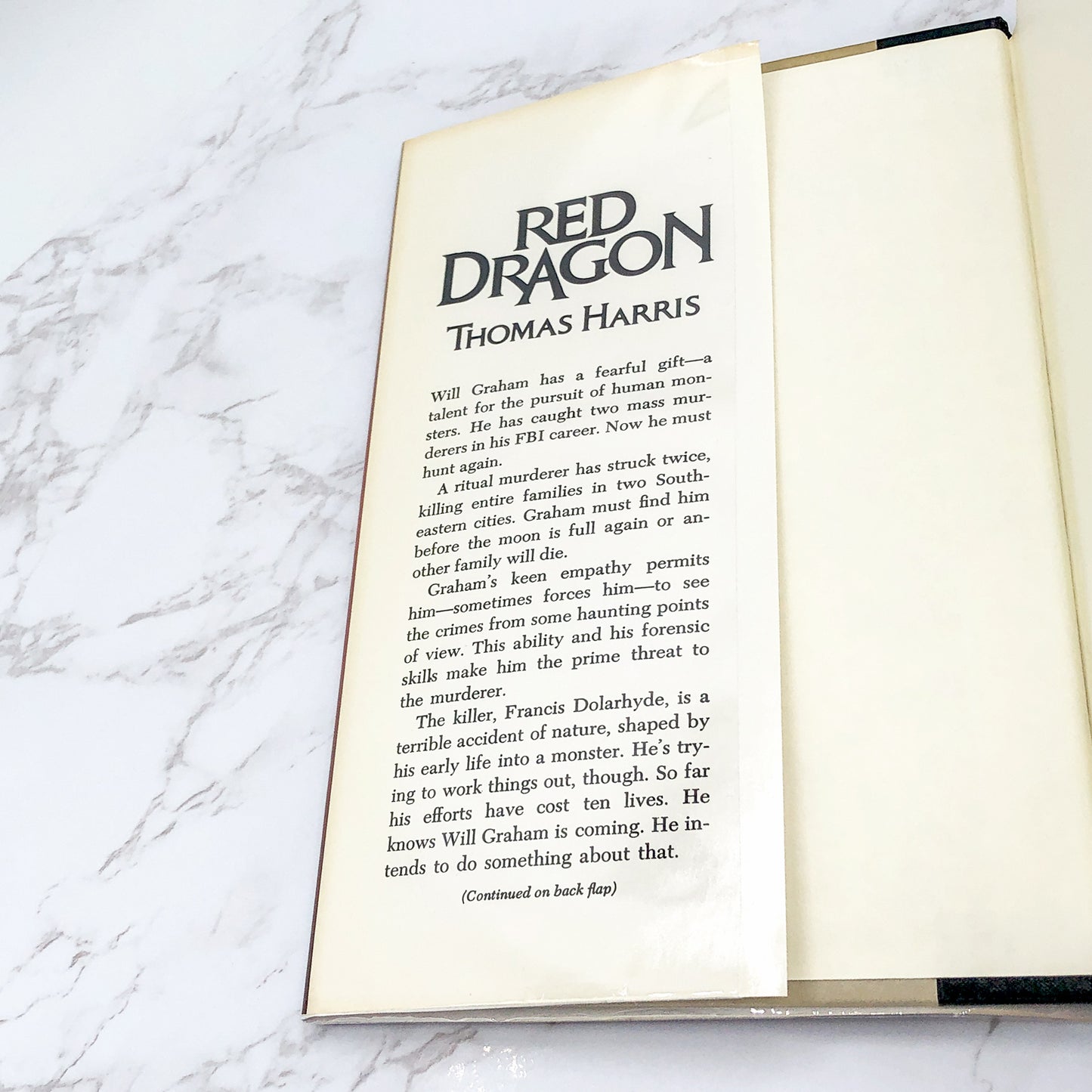 Red Dragon by Thomas Harris [1981 HARDCOVER] BCE • G.P. Putnam's Sons