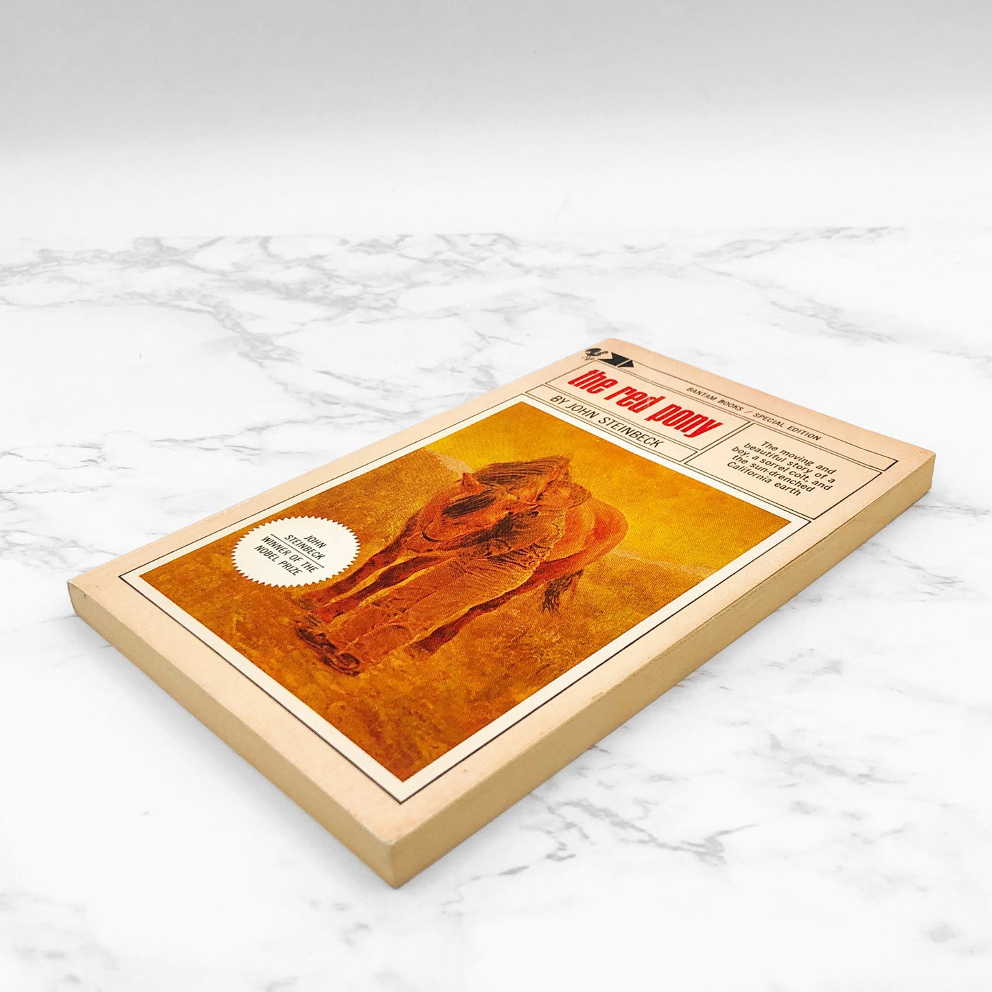 The Red Pony by John Steinbeck [1966 PAPERBACK] • Bantam