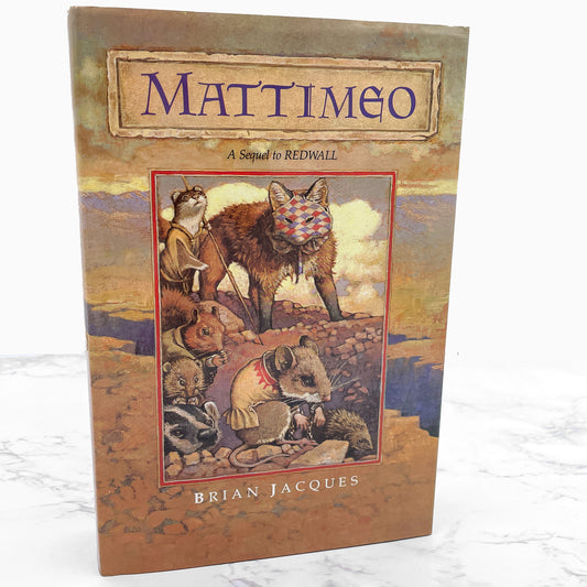 Mattimeo by Brian Jacques [U.S. FIRST EDITION] 1990 ❧ Philomel ❧ Redwall #3