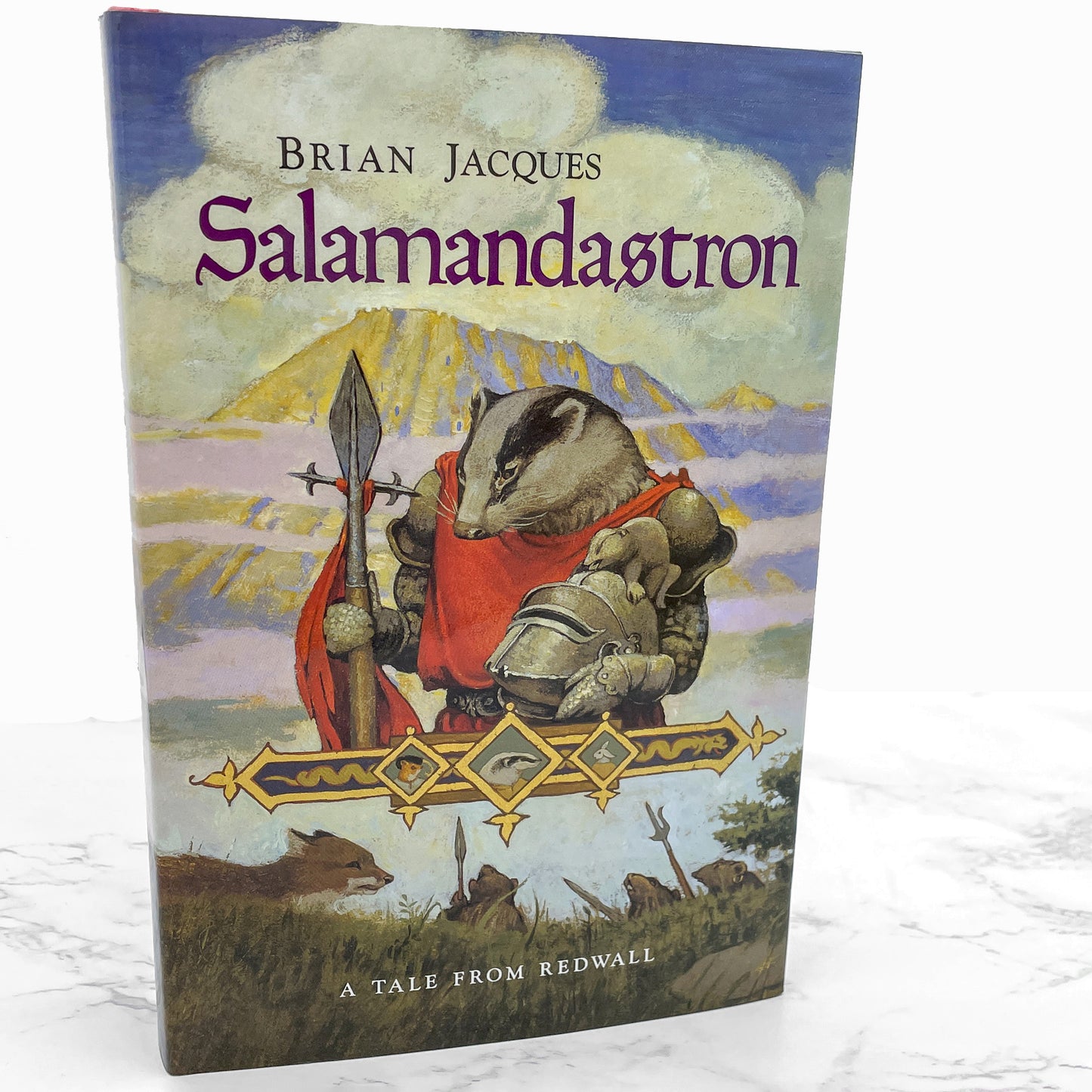 Salamandastron by Brian Jacques [FIRST EDITION] 1993 ❧ Philomel Books ❧ Redwall #5