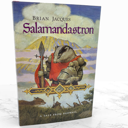 Salamandastron by Brian Jacques [FIRST EDITION] 1993 ❧ Philomel Books ❧ Redwall #5