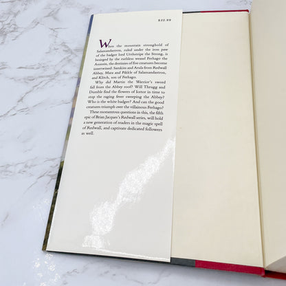 Salamandastron by Brian Jacques [FIRST EDITION] 1993 ❧ Philomel Books ❧ Redwall #5