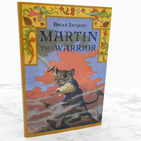 Martin The Warrior by Brian Jacques [FIRST EDITION] 1994 ❧ Philomel Books ❧ Redwall #6