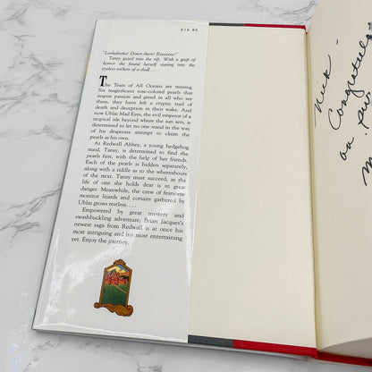 Pearls of Lutra by Brian Jacques [U.S. FIRST EDITION • FIRST PRINTING] 1997 ❧ Redwall #9 ❧ Philomel