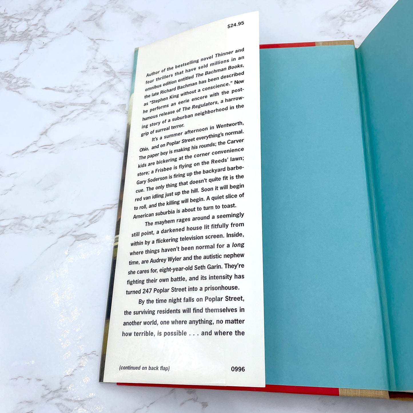 The Regulators by Richard Bachman AKA Stephen King [FIRST EDITION • FIRST PRINTING] 1996