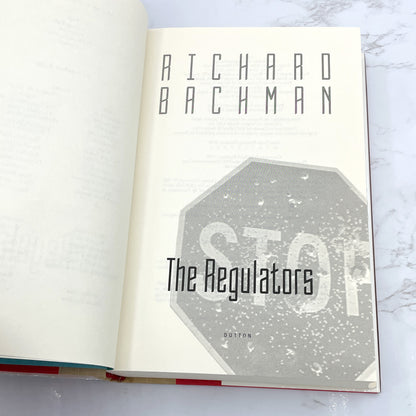 The Regulators by Richard Bachman AKA Stephen King [FIRST EDITION • FIRST PRINTING] 1996