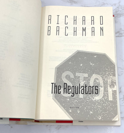 The Regulators by Richard Bachman aka Stephen King [FIRST EDITION • FIRST PRINTING] 1996 • Dutton