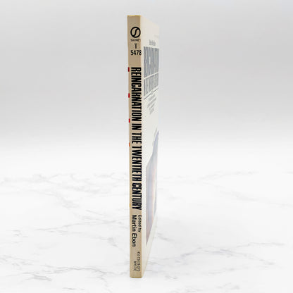 Reincarnation in the Twentieth Century edited by Martin Ebon [1970 PAPERBACK] • Signet