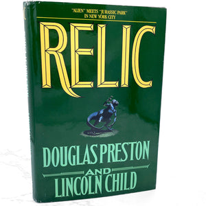 Relic by Douglas Preston & Lincoln Child [1995 HARDCOVER] BCE • Forge